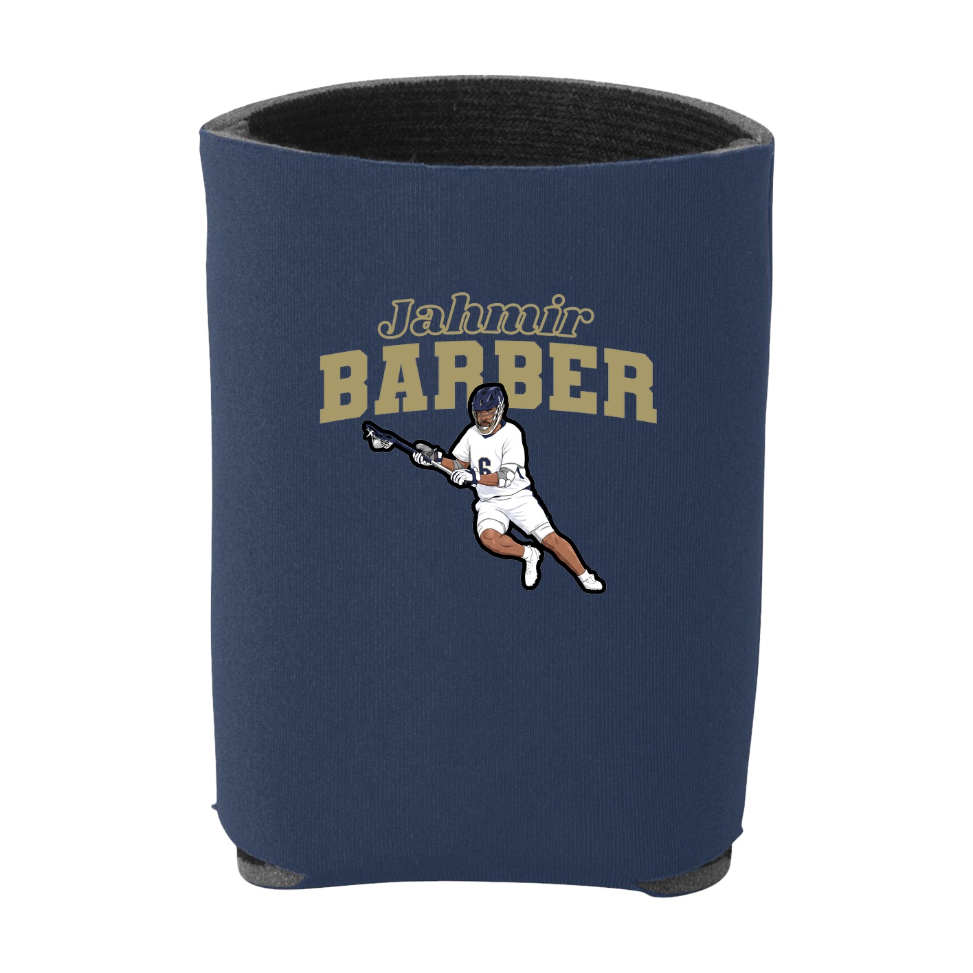 Can Holder — Name Arch in Navy