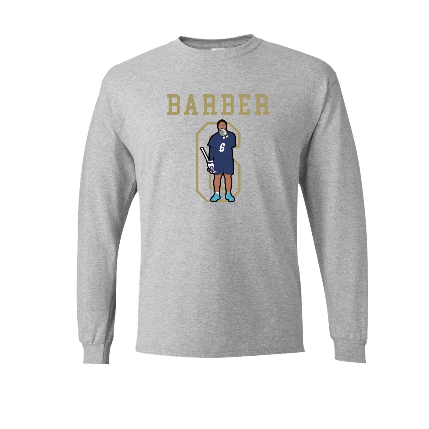 Long Sleeve Tee — Shirsey in Grey