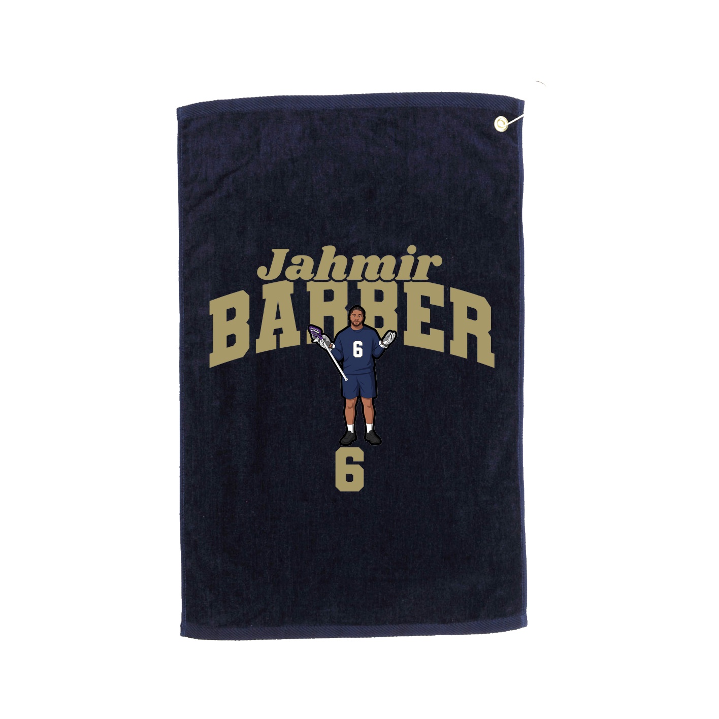 Golf Towel — Signature Arch in Navy