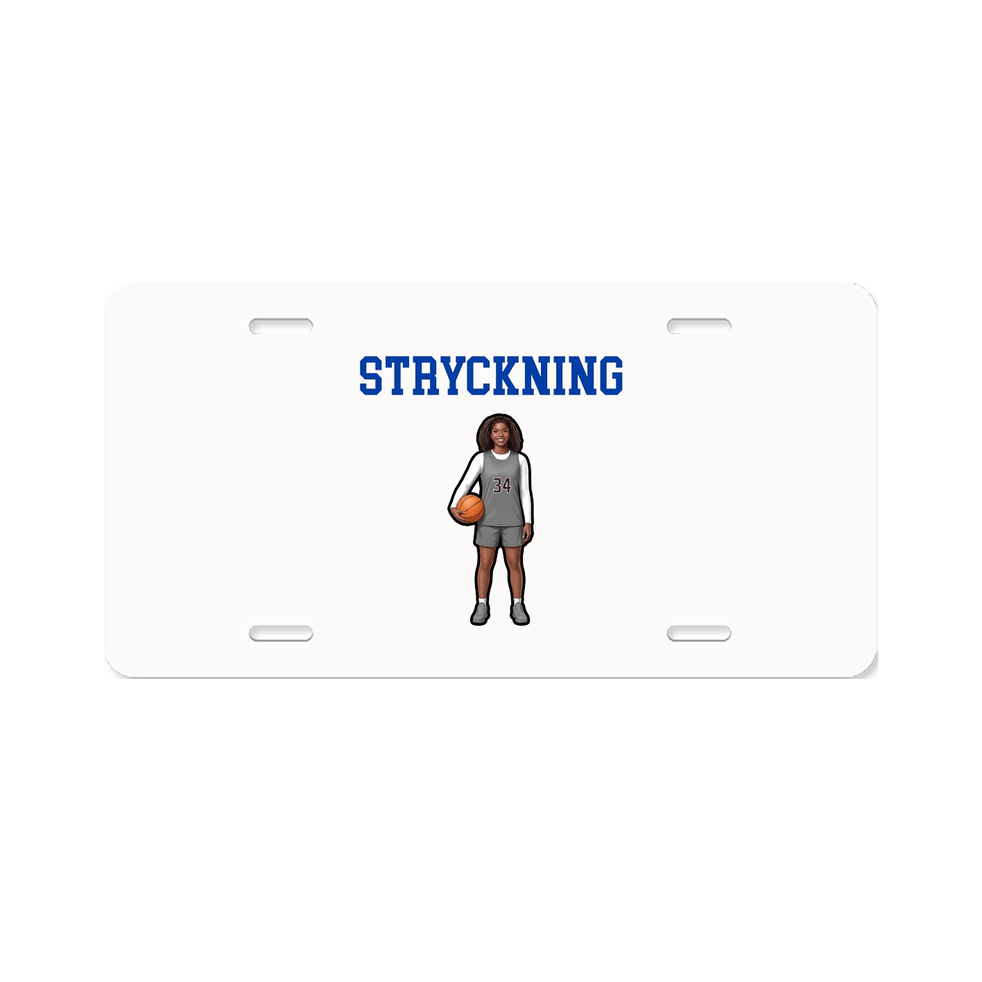 License Plate — Shirsey in Classic