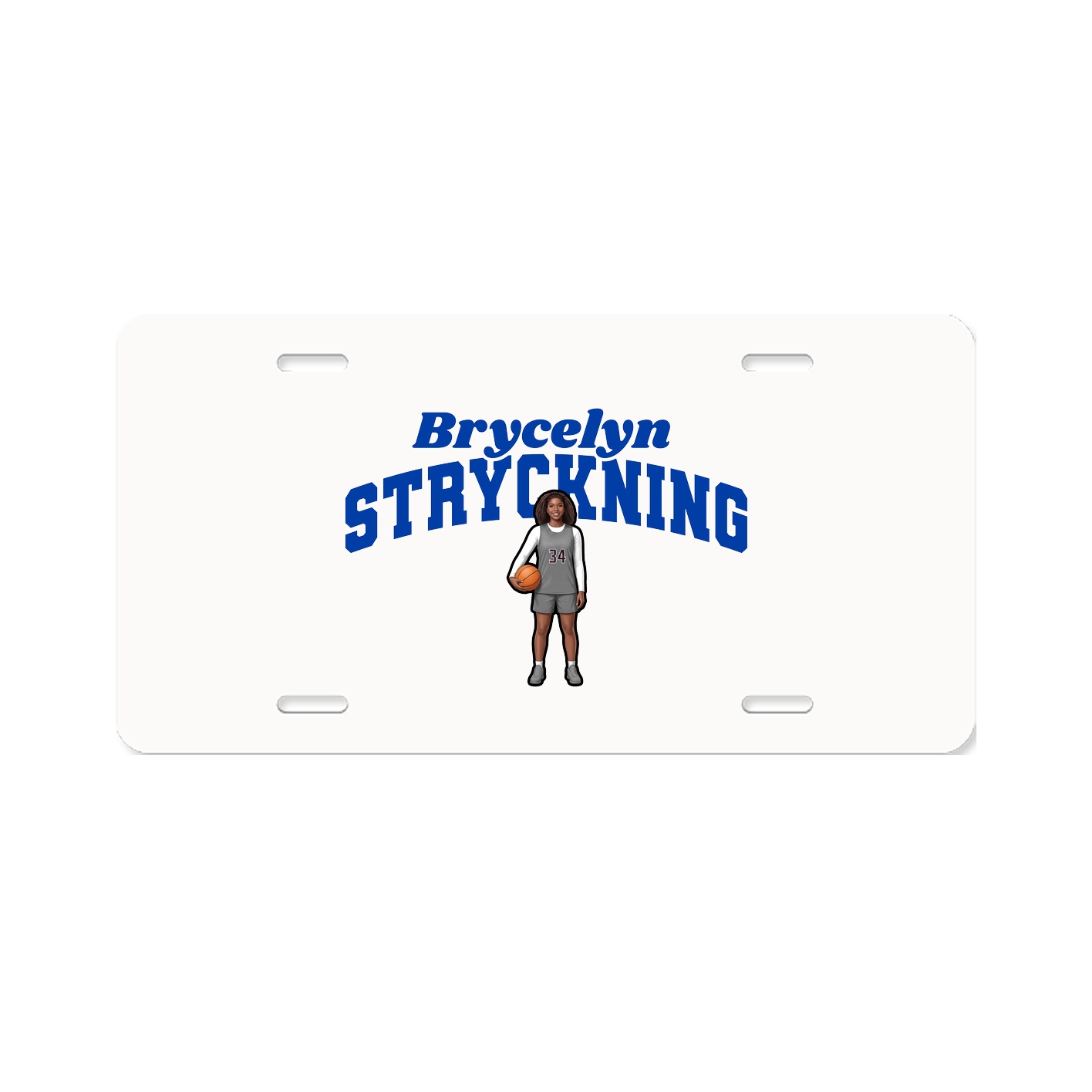 License Plate — Signature Arch in Classic
