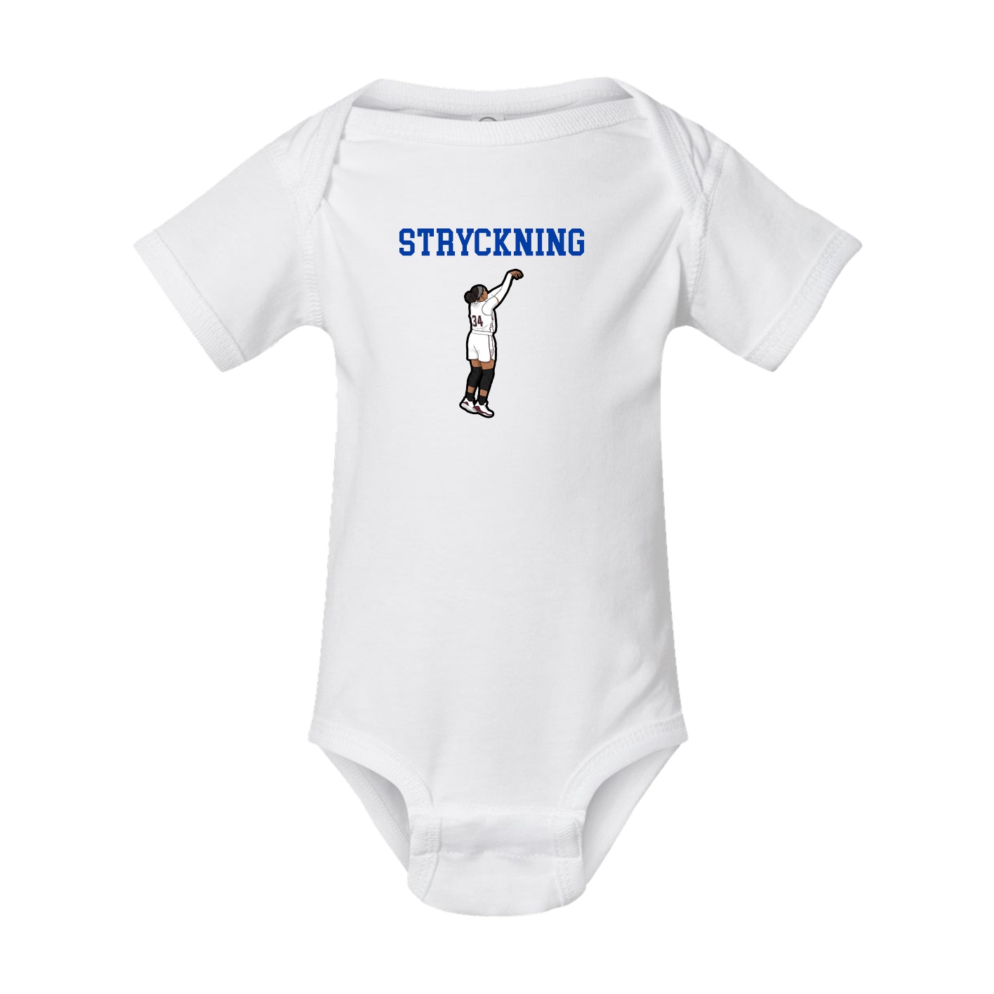 Baby Onesie — Shirsey in White