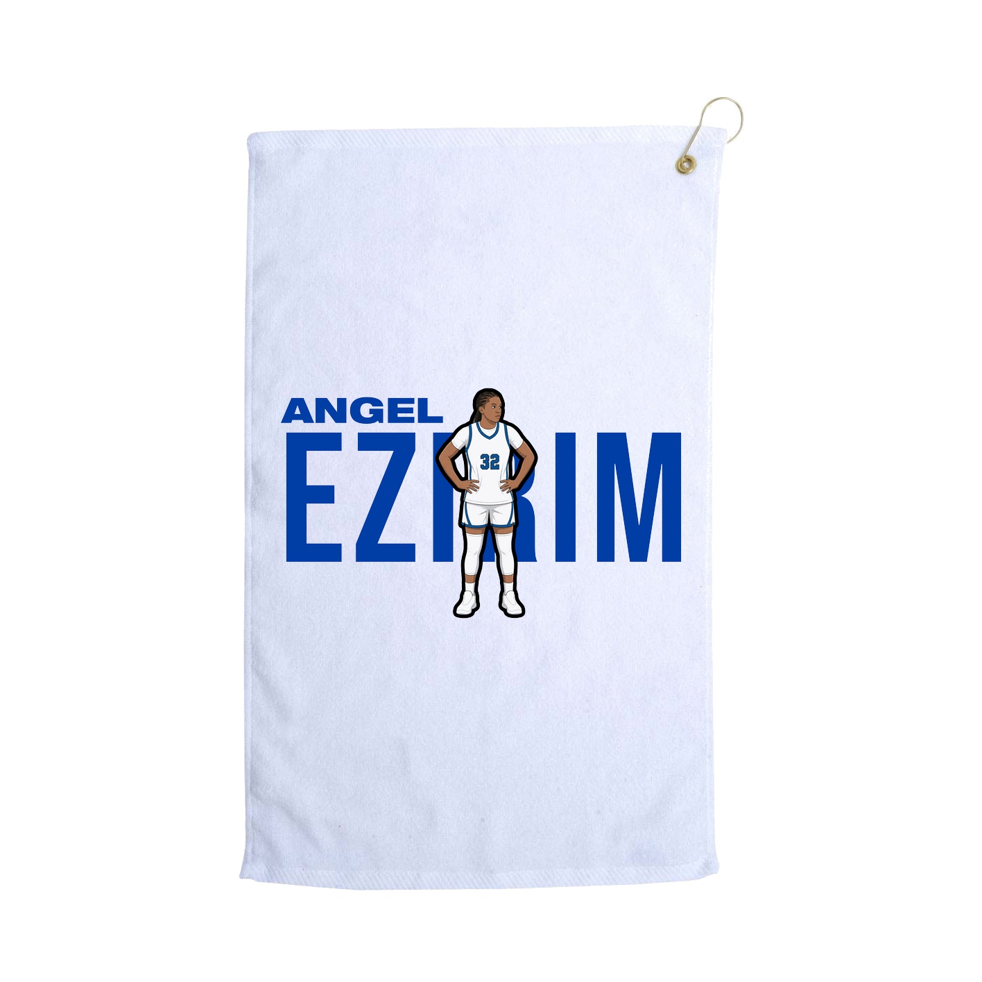Golf Towel — Player Name in White
