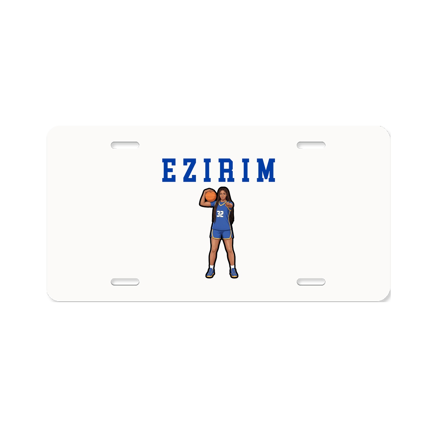 License Plate — Shirsey in Classic