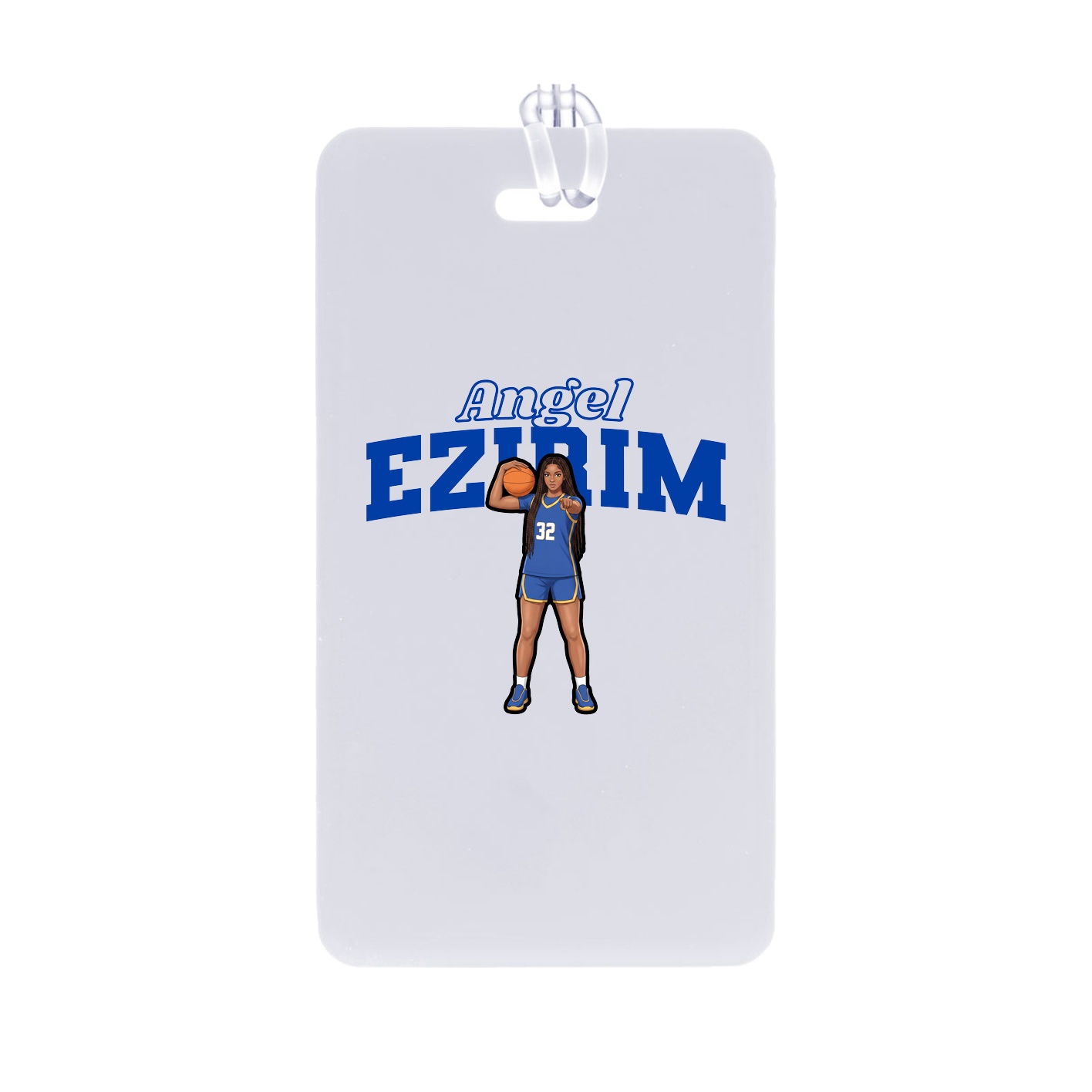 Bag Tag — Name Arch in Classic