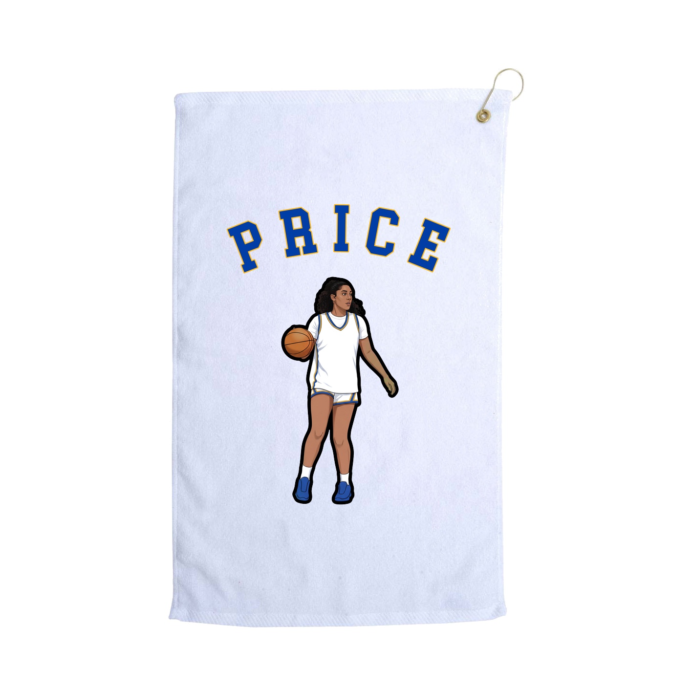 Golf Towel — Classic in White