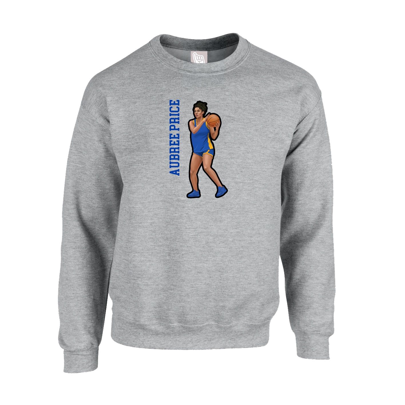 Fleece Crew — Classic in Grey