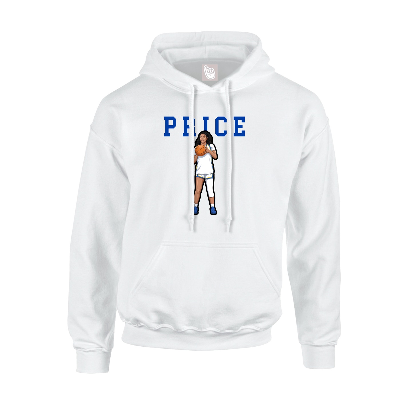 Hoodie — Classic in White