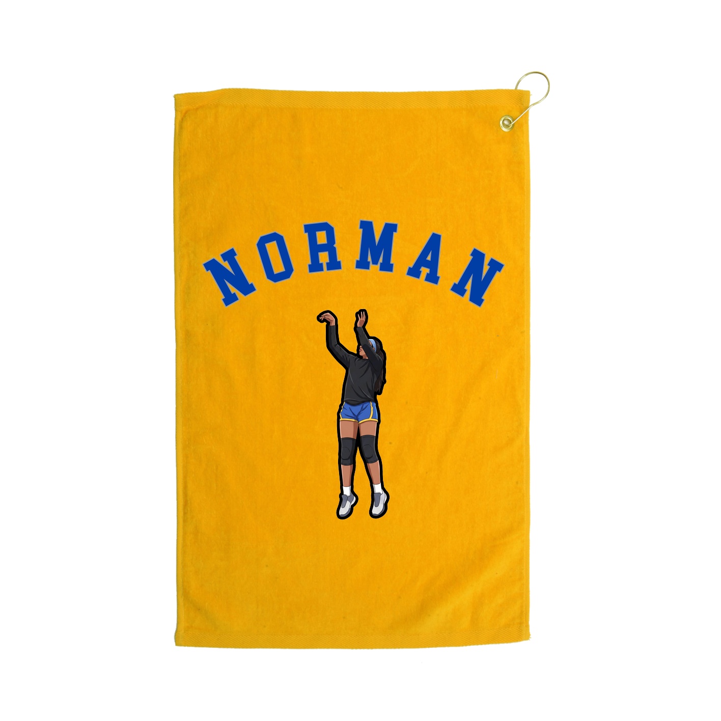Golf Towel — Shirsey Arch in Gold