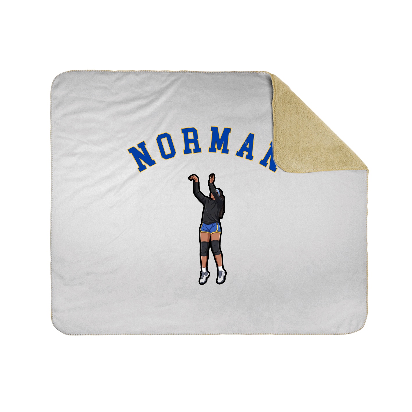 Throw Blanket — Shirsey Arch in White