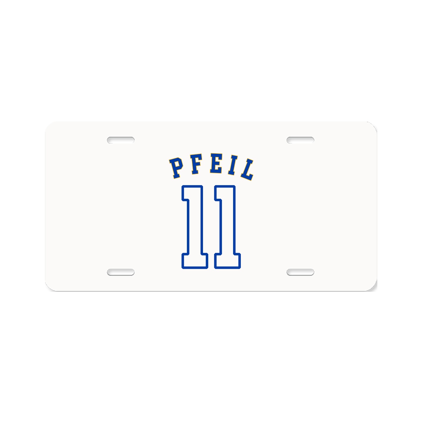 License Plate — Shirsey Arch in Classic
