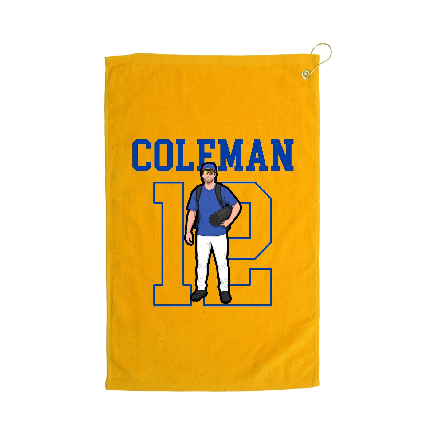 Golf Towel — Shirsey in Gold