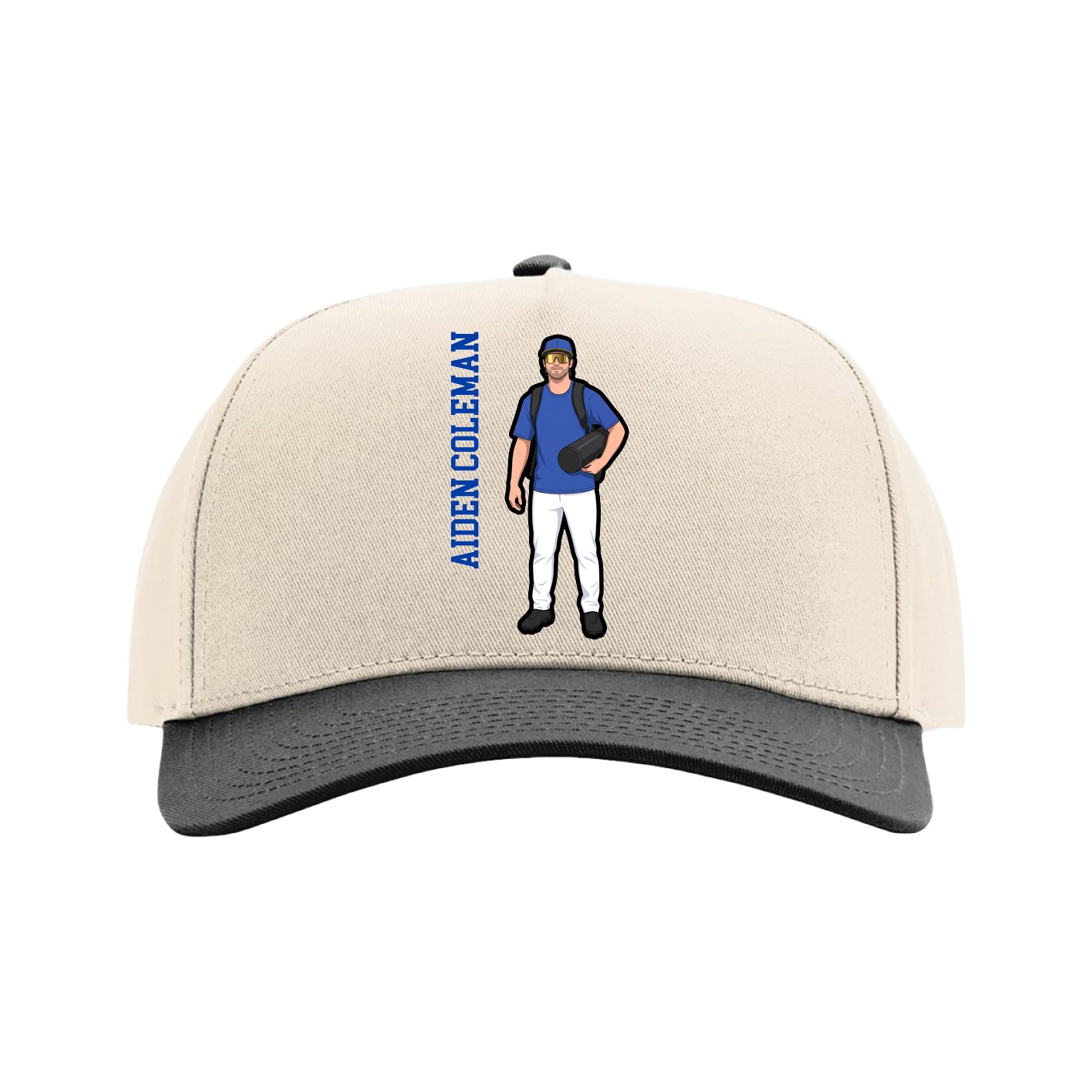 Full Fabric Five-Panel Champ Cap