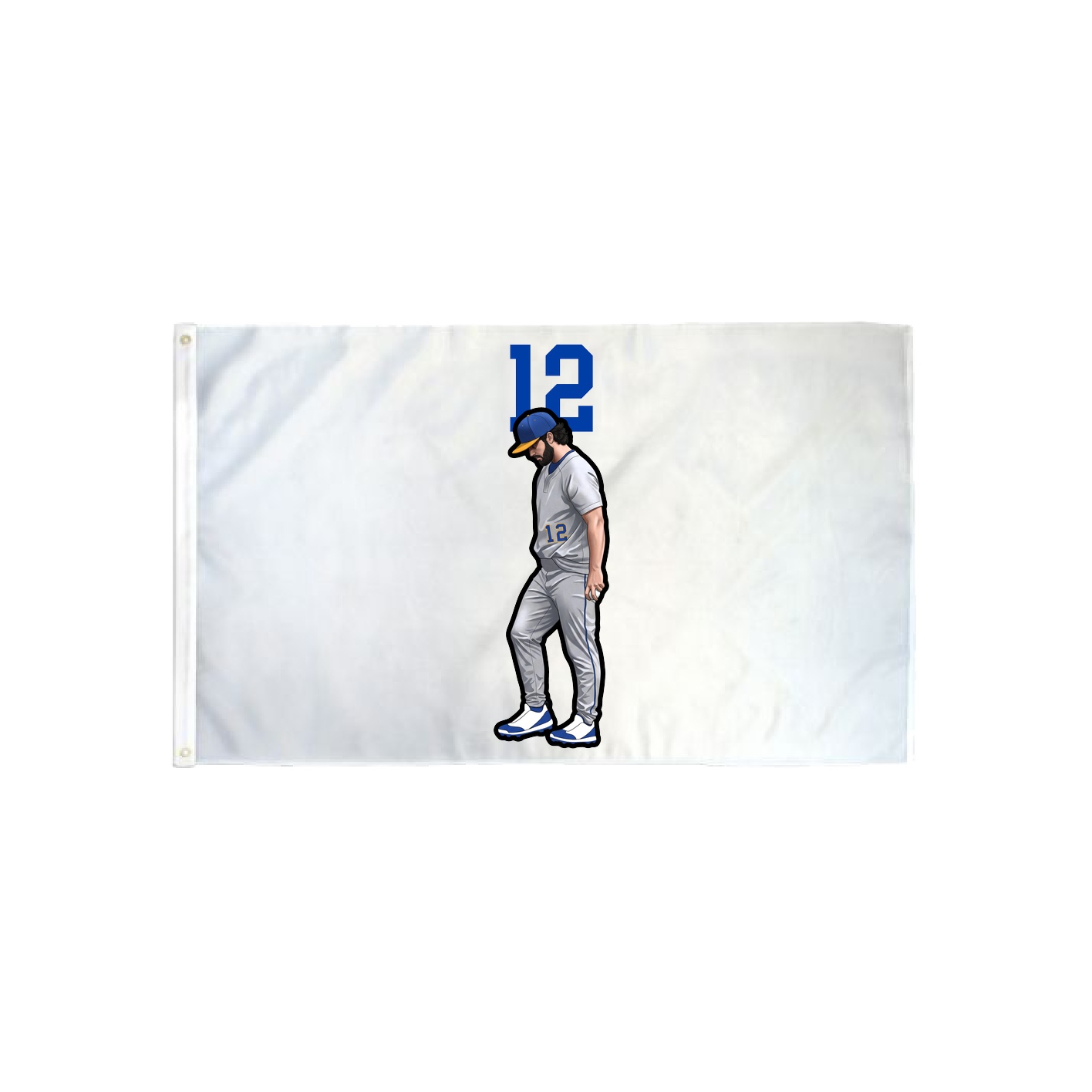 3x5 Flag — Number Top in Classic