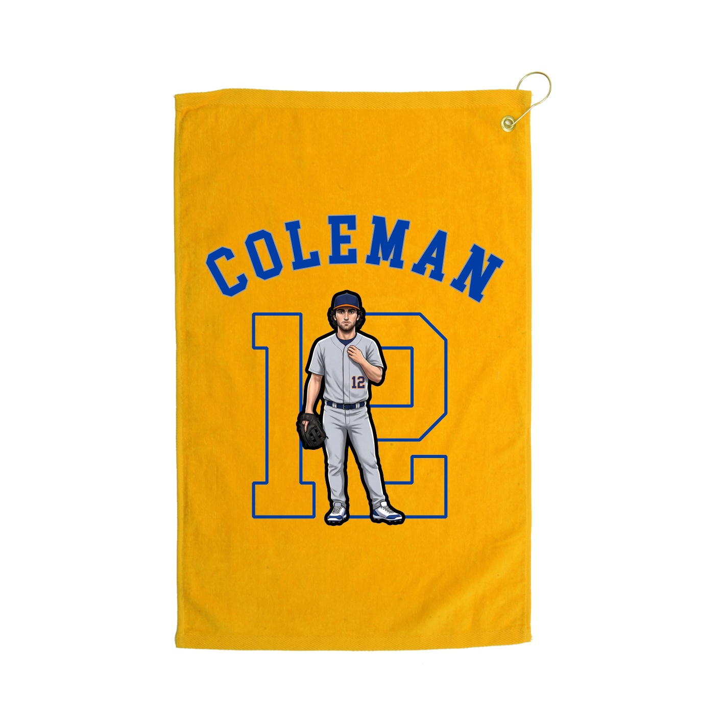 Golf Towel — Shirsey Arch in Gold