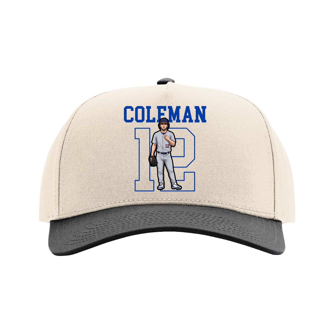 Full Fabric Five-Panel Champ Cap