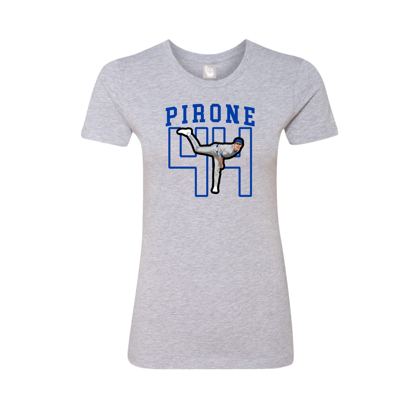 Fitted Women's Tee — Shirsey in Grey