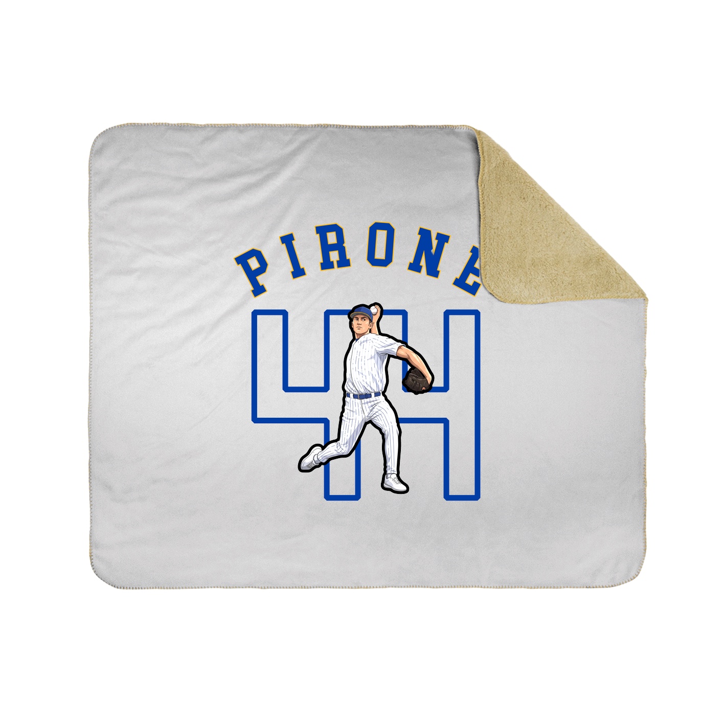 Throw Blanket — Shirsey Arch in White