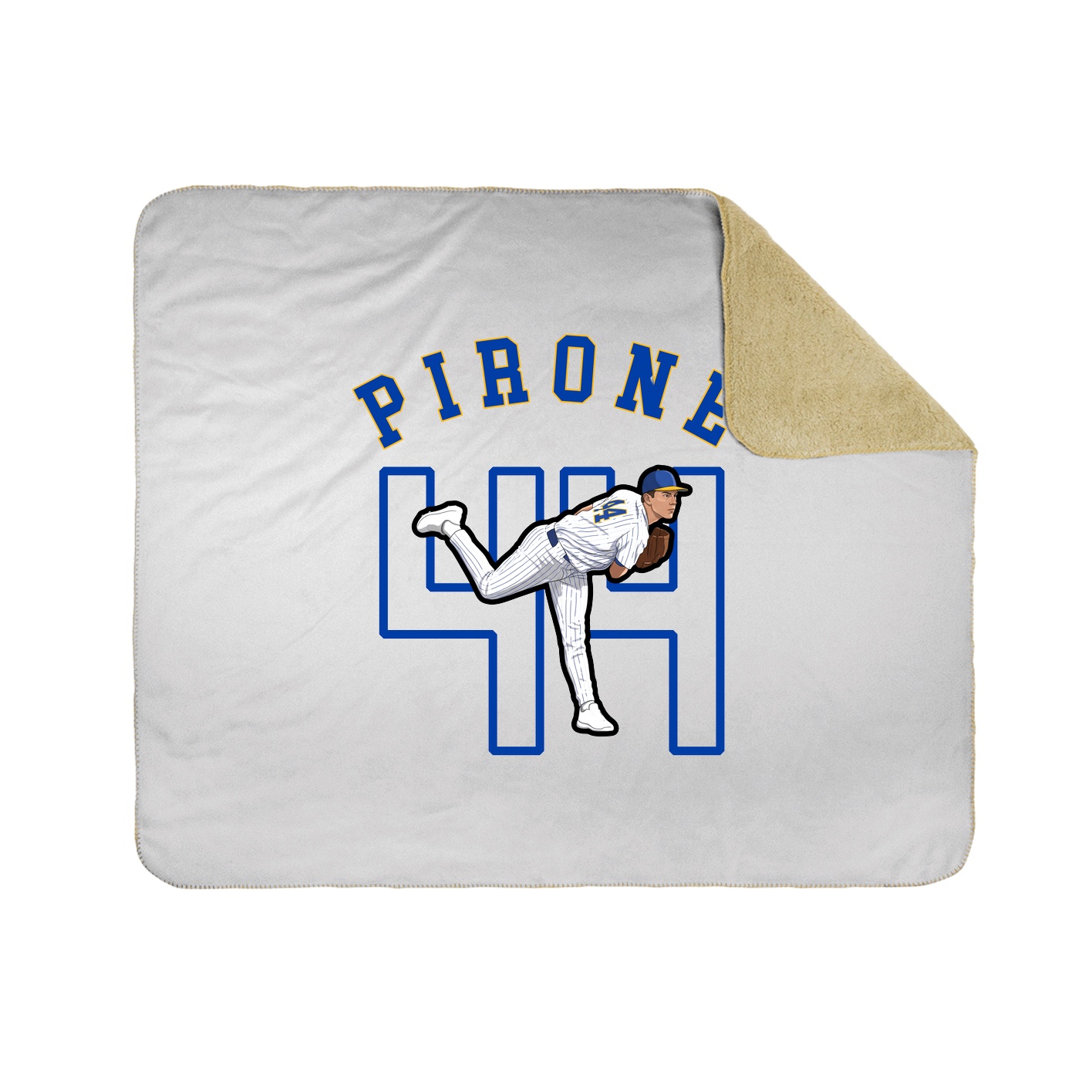 Throw Blanket — Shirsey Arch in White