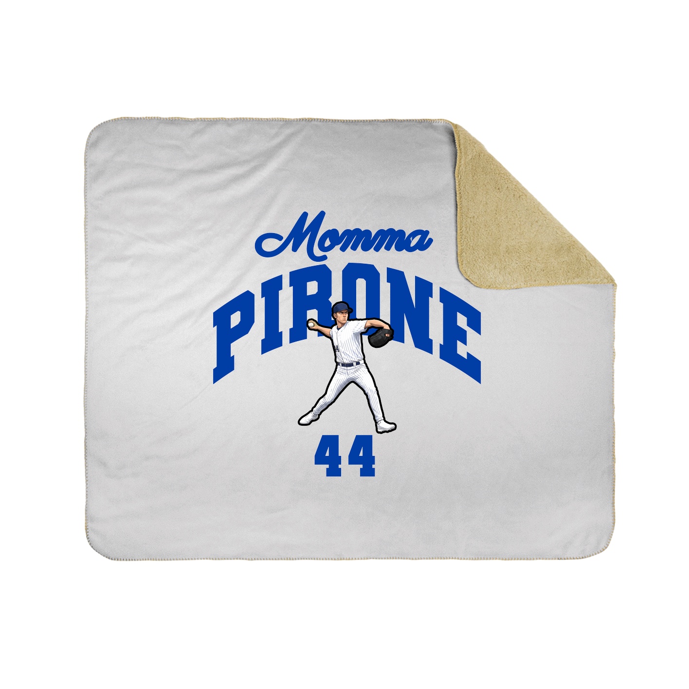 Throw Blanket — Mothers Day Arch in White