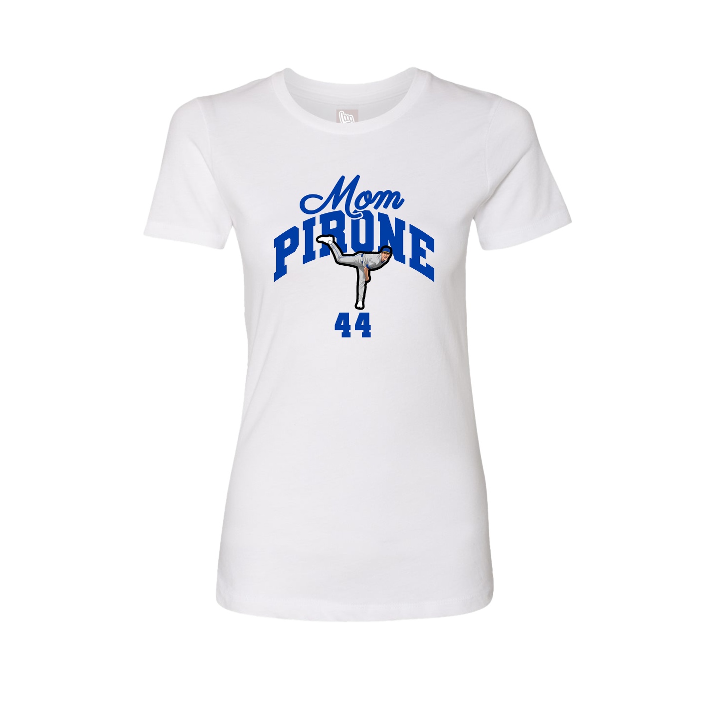 Womens Tee — Mothers Day Arch in White