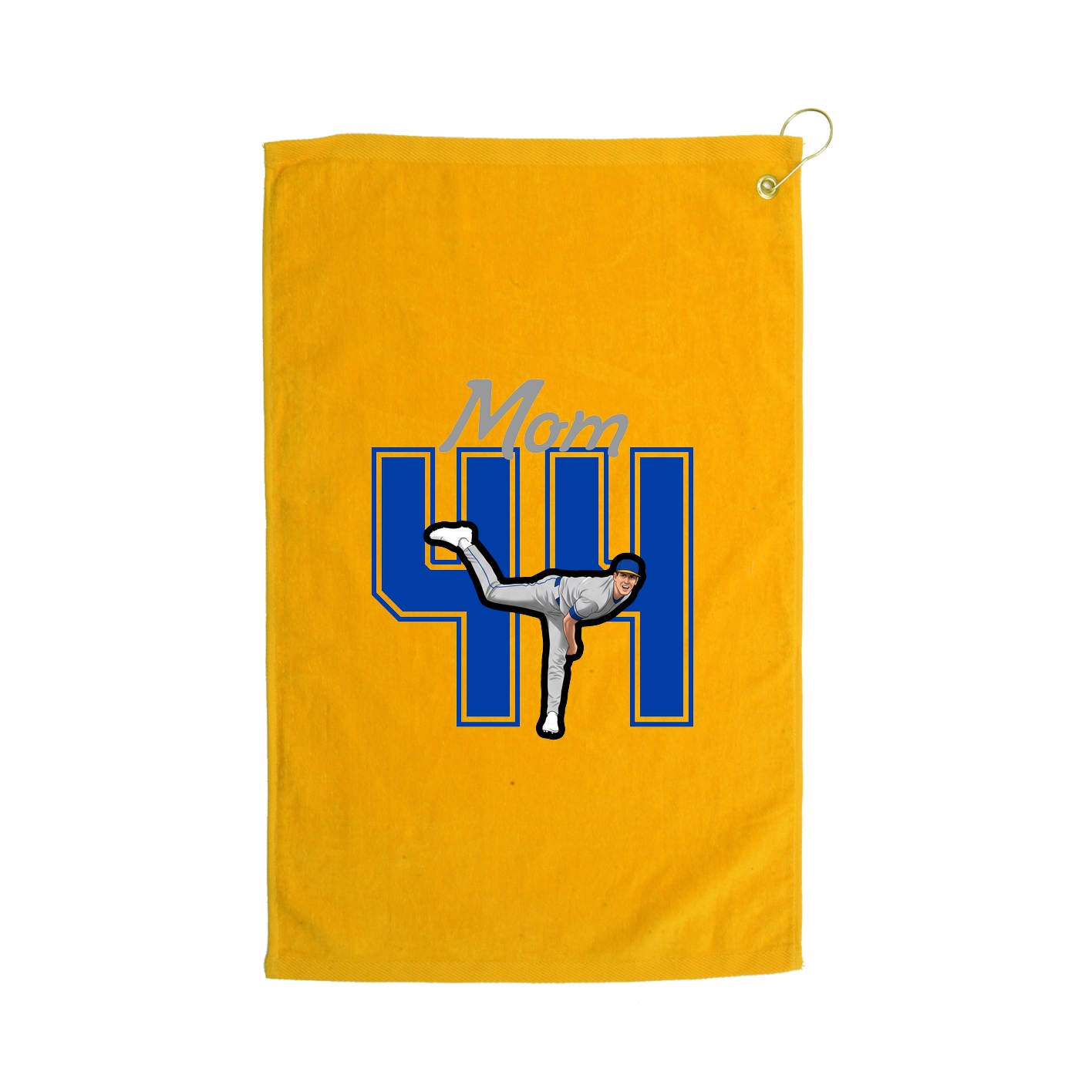 Golf Towel — Mothers Day Shirsey in Gold