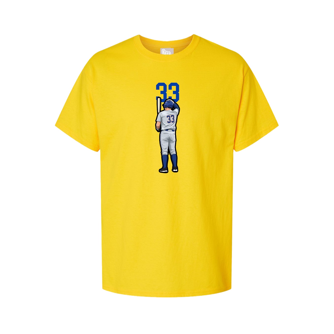 Tee — Number Top in Gold