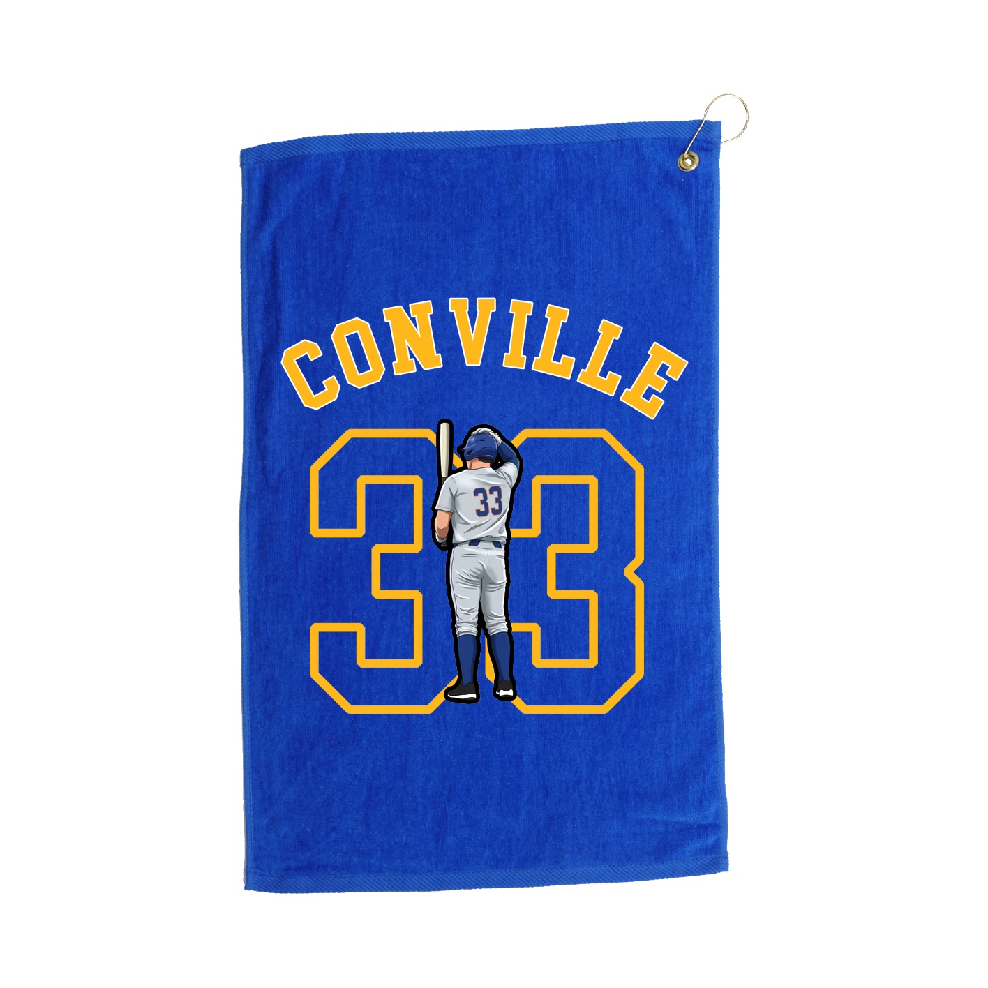 Golf Towel — Shirsey Arch in Royal