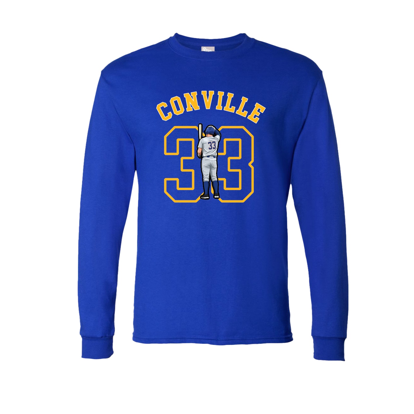 Long Sleeve Tee — Shirsey Arch in Royal