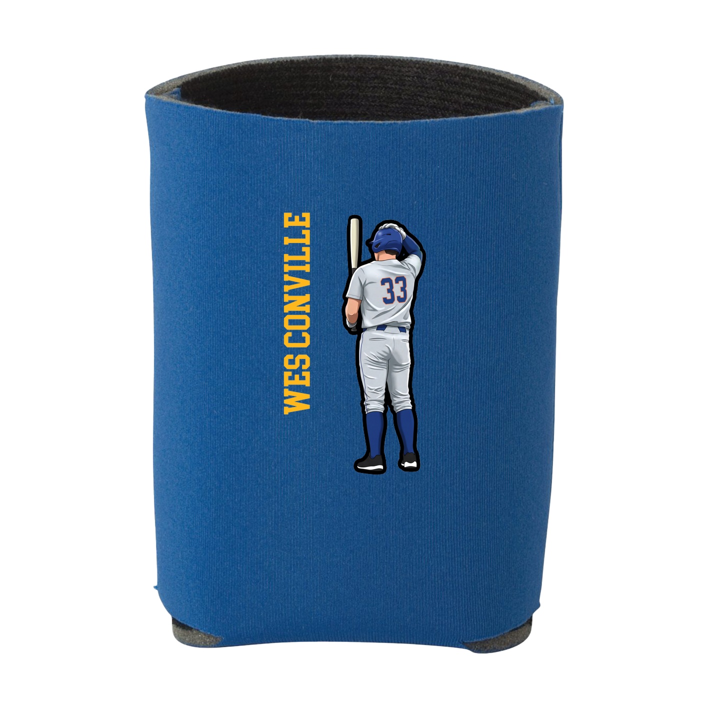 Can Holder — Name Vertical in Royal