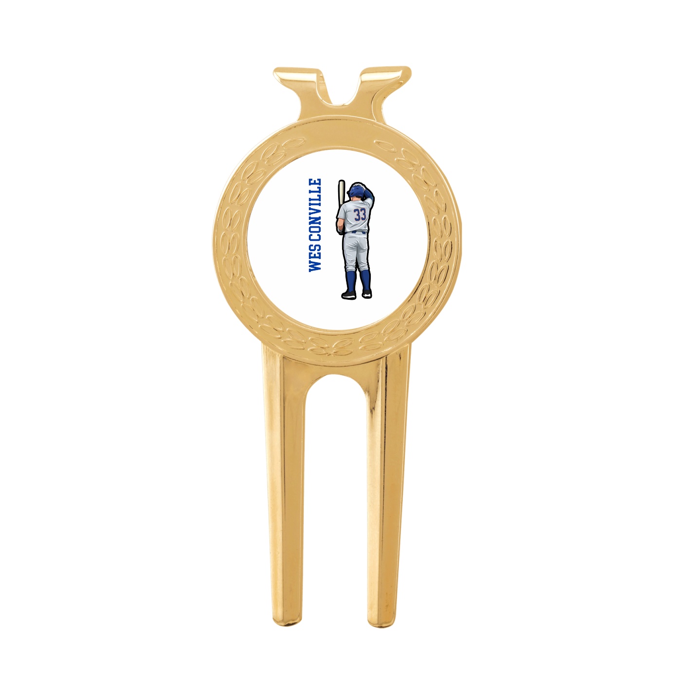 Divot Tool with Ball Marker — Name Vertical in Classic