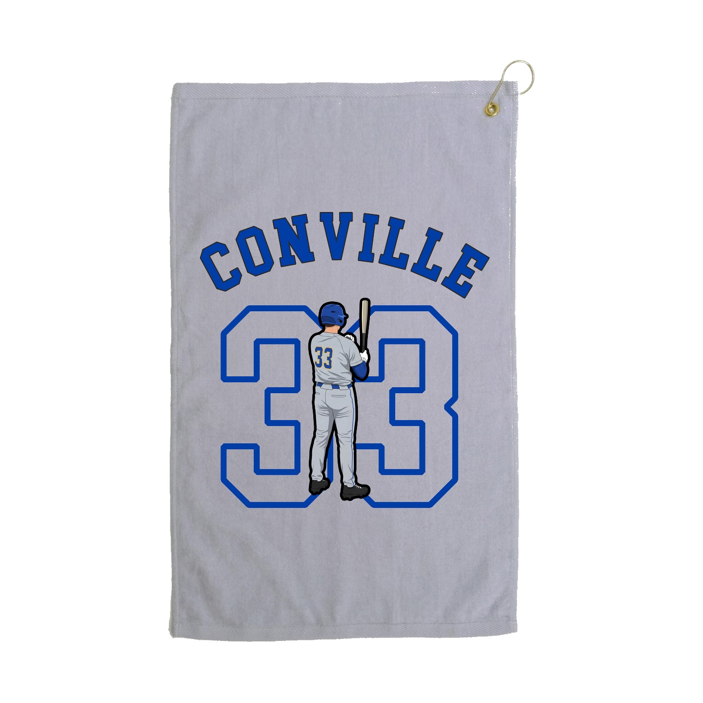 Golf Towel — Shirsey Arch in Grey