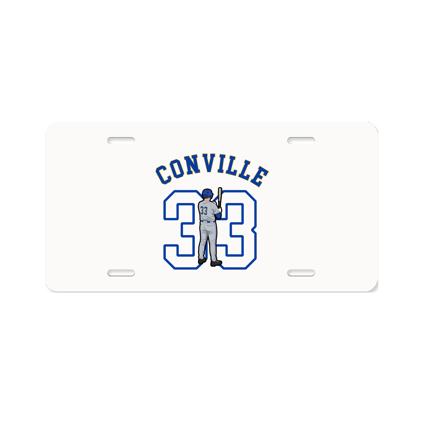License Plate — Shirsey Arch in Classic