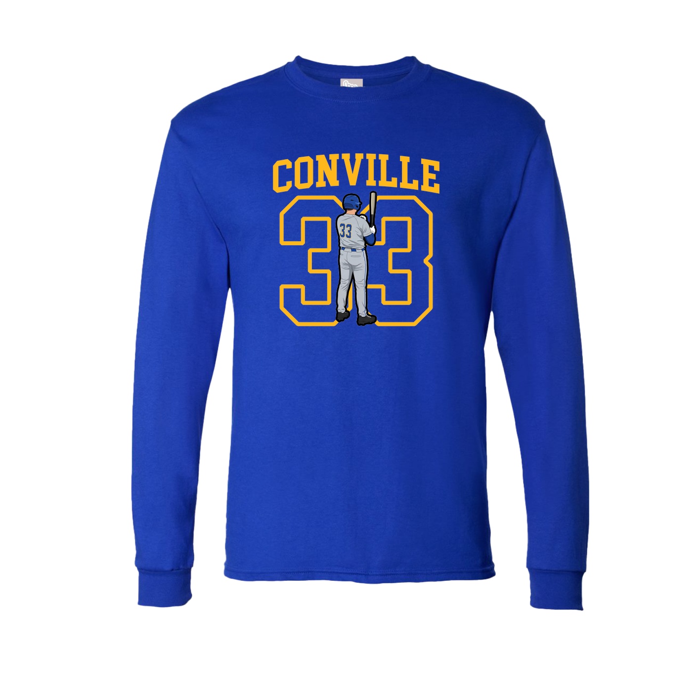 Long Sleeve Tee — Shirsey in Royal