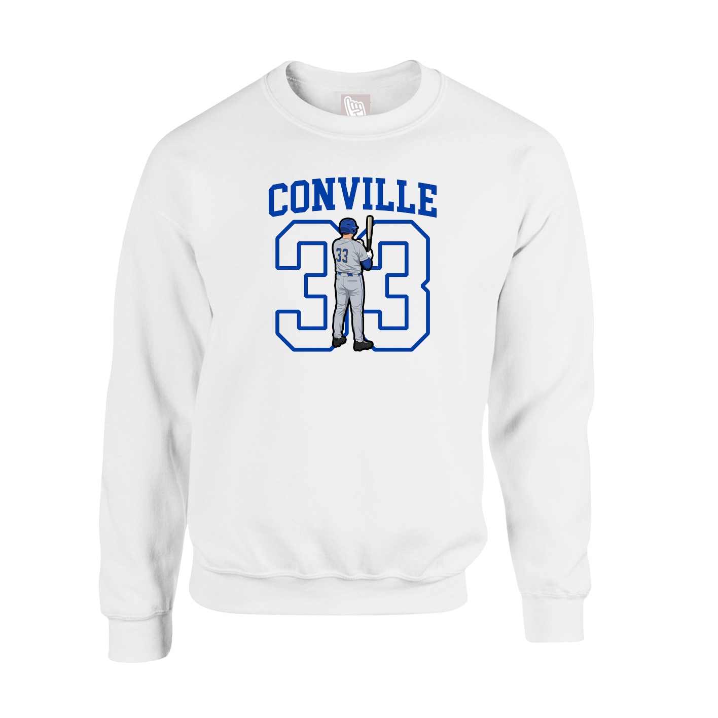 Fleece Crew — Shirsey in White