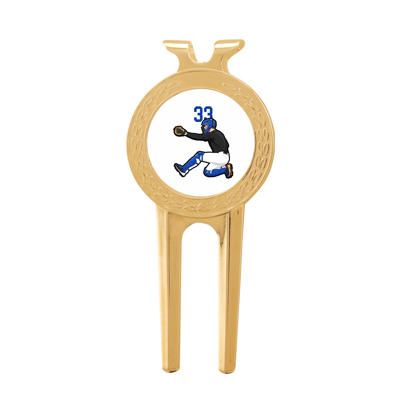 Divot Tool with Ball Marker — Number Top in Classic
