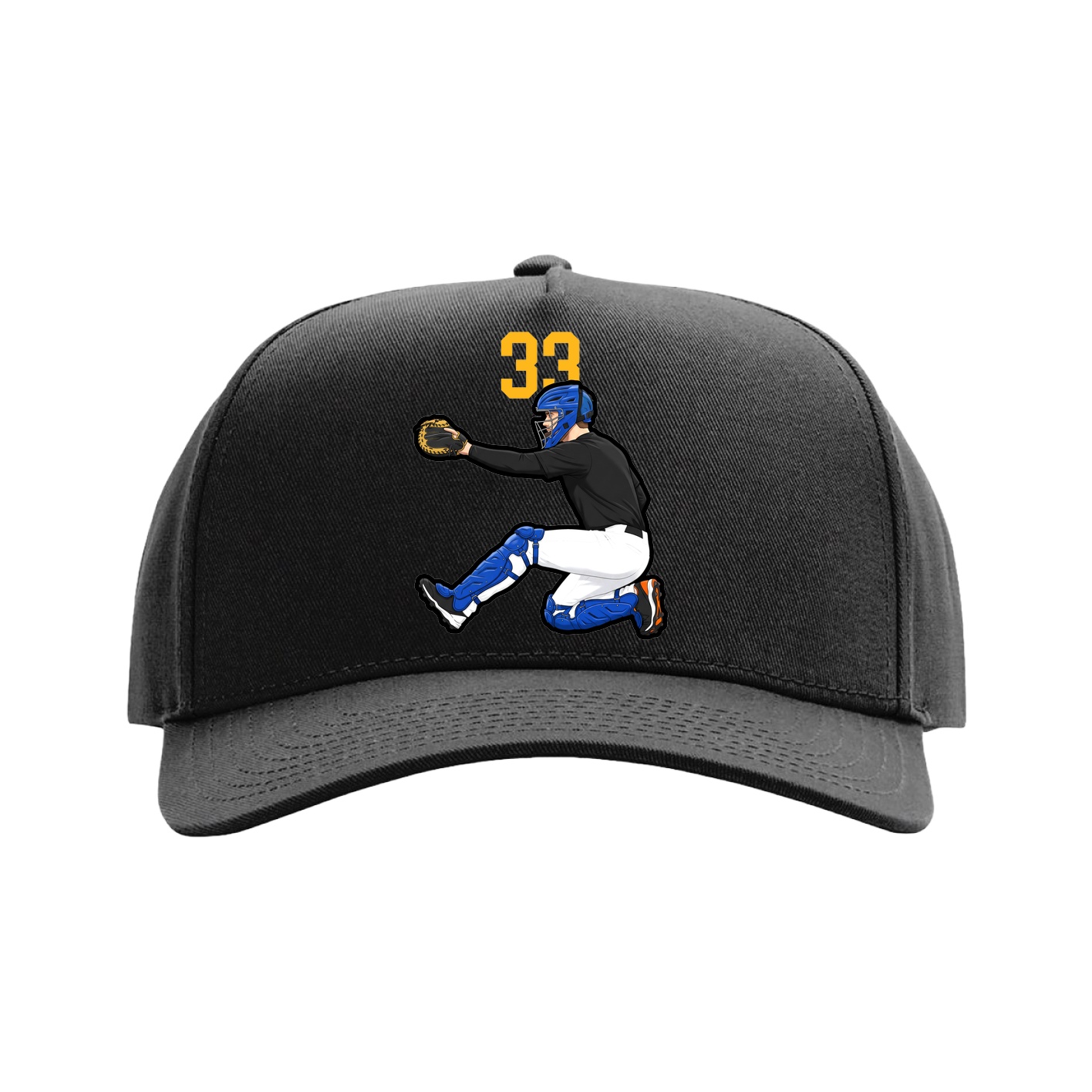 Full Fabric Five-Panel Champ Cap