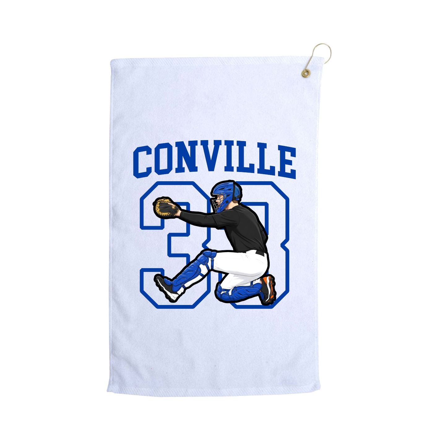Golf Towel — Shirsey in White