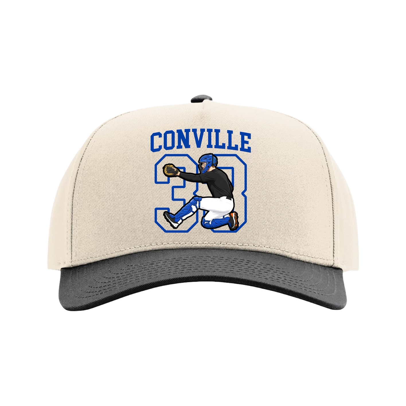 Full Fabric Five-Panel Champ Cap