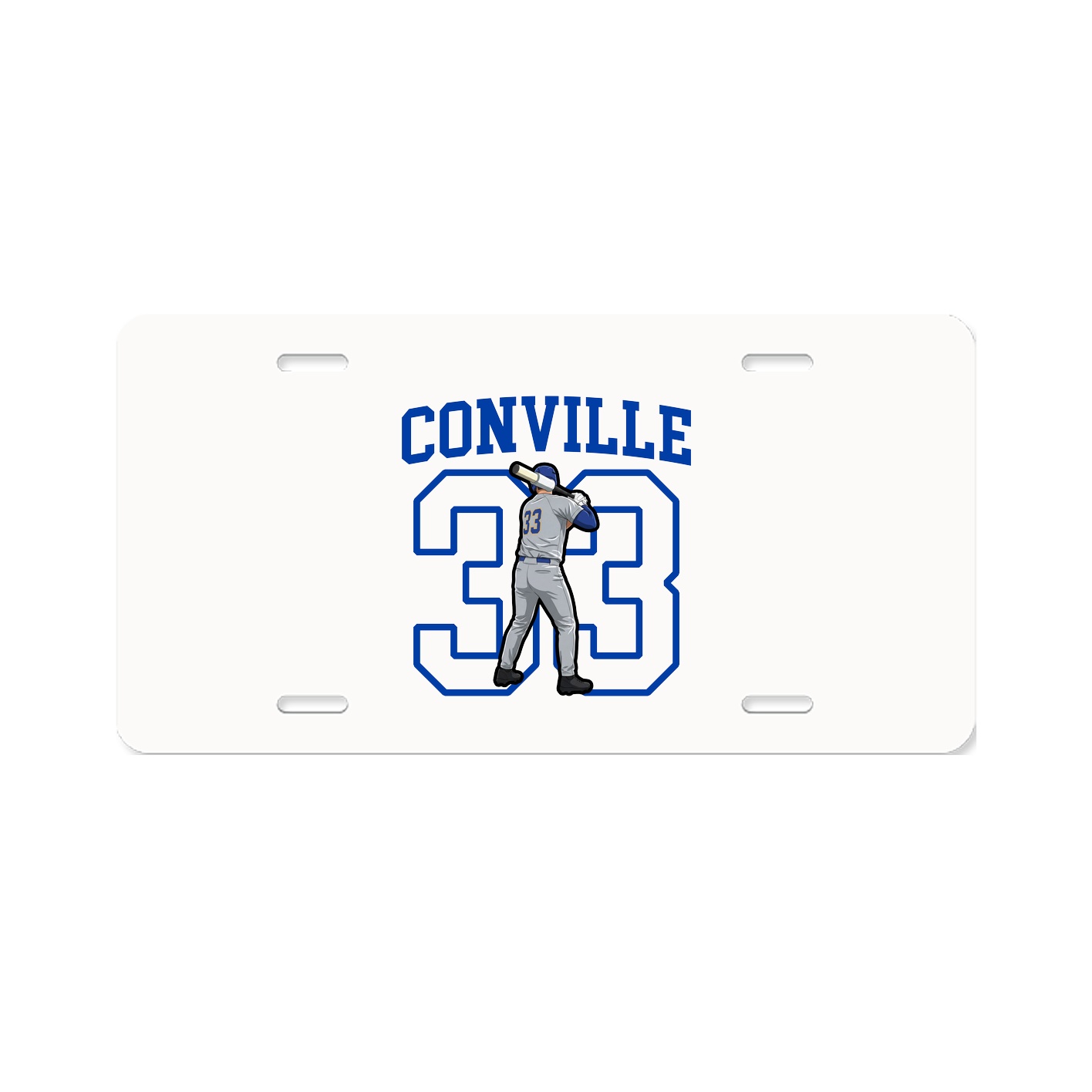 Aluminum License Plate