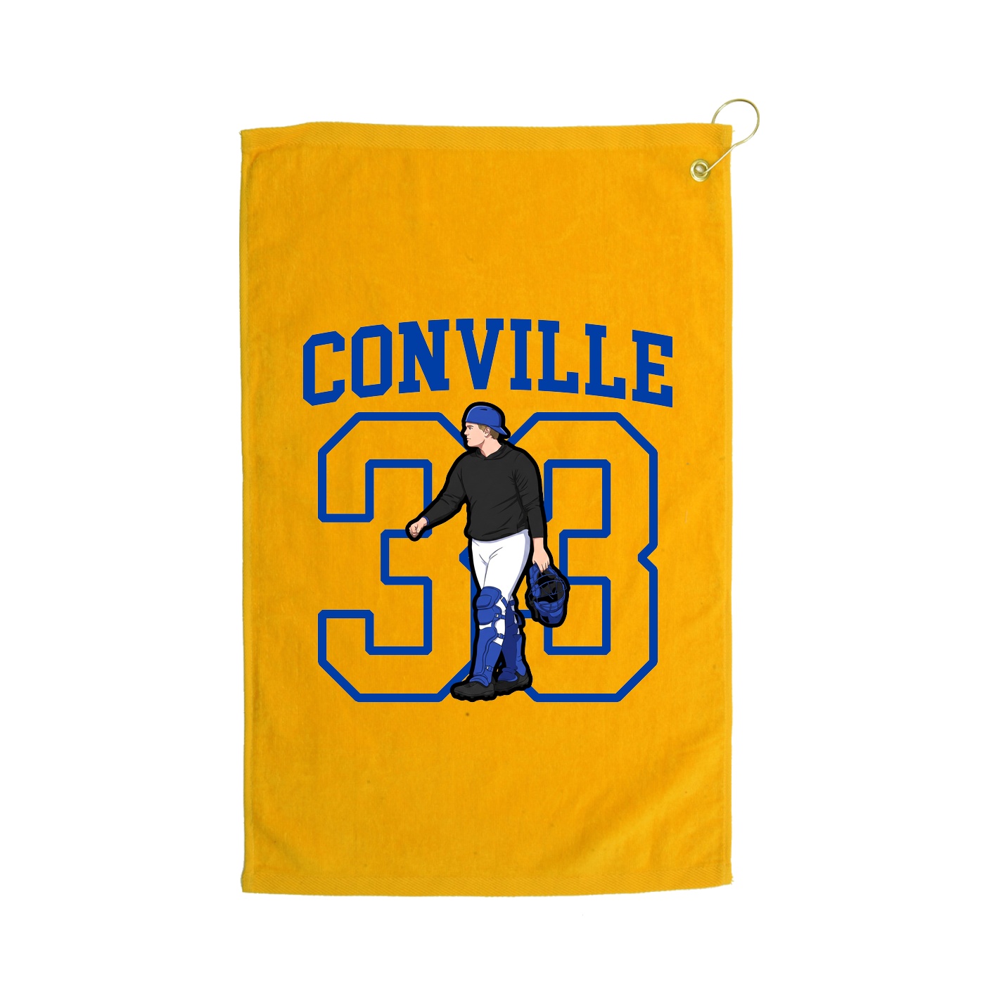 Golf Towel — Shirsey in Gold