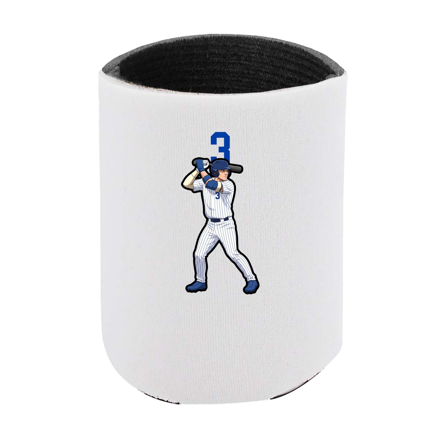 Can Holder — Number Top in White