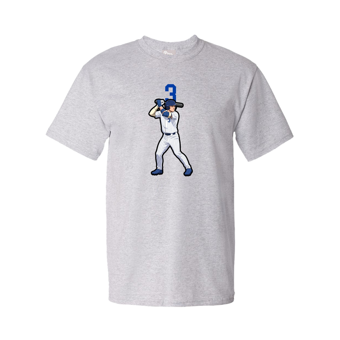 Tee — Number Top in Grey