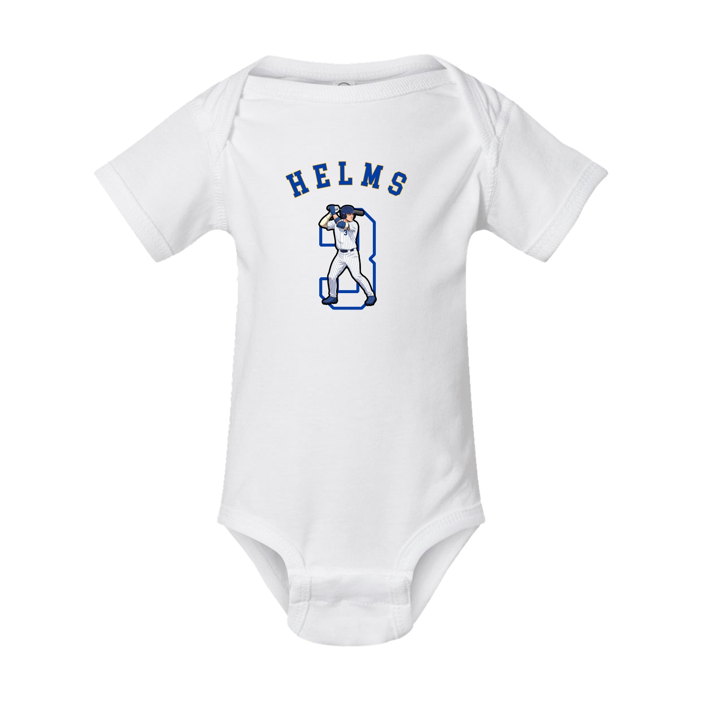 Baby Onesie — Shirsey Arch in White