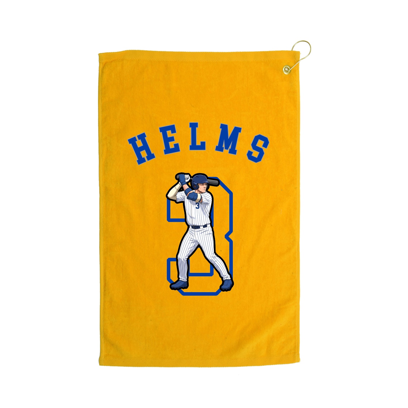 Golf Towel — Shirsey Arch in Gold