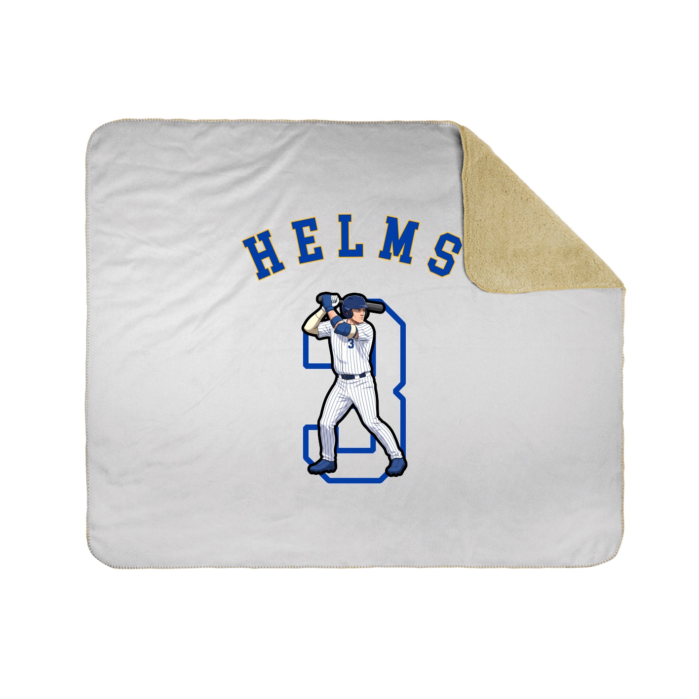 Throw Blanket — Shirsey Arch in White