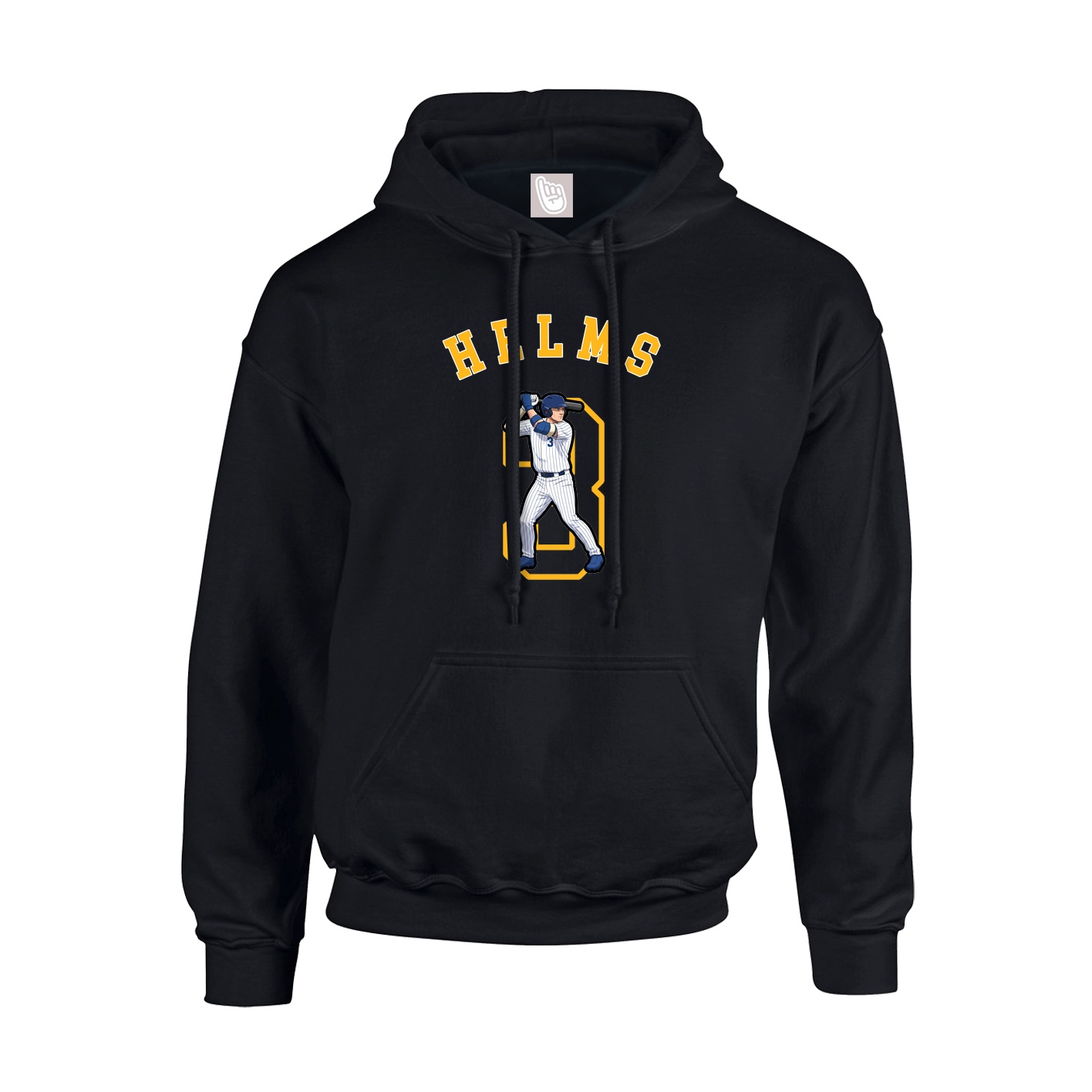 Hoodie — Shirsey Arch in Black