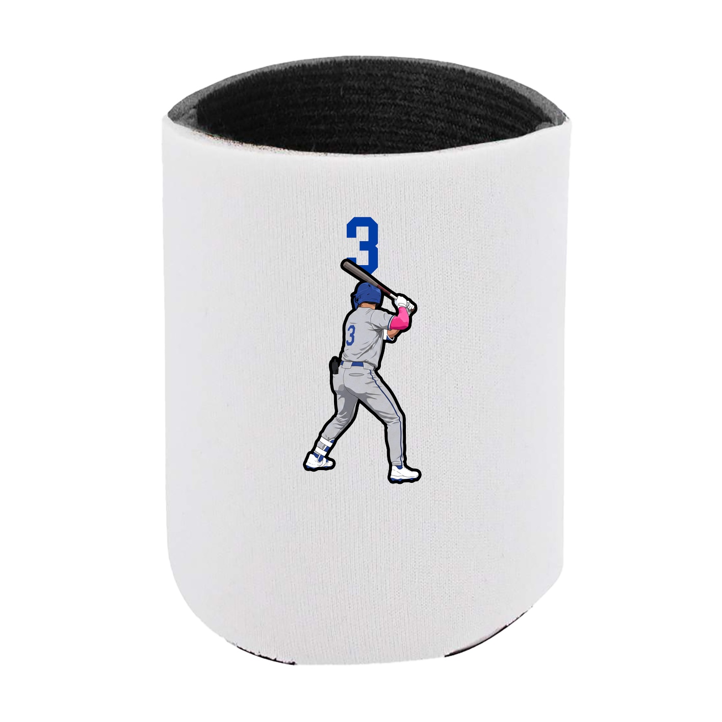 Can Holder — Number Top in White