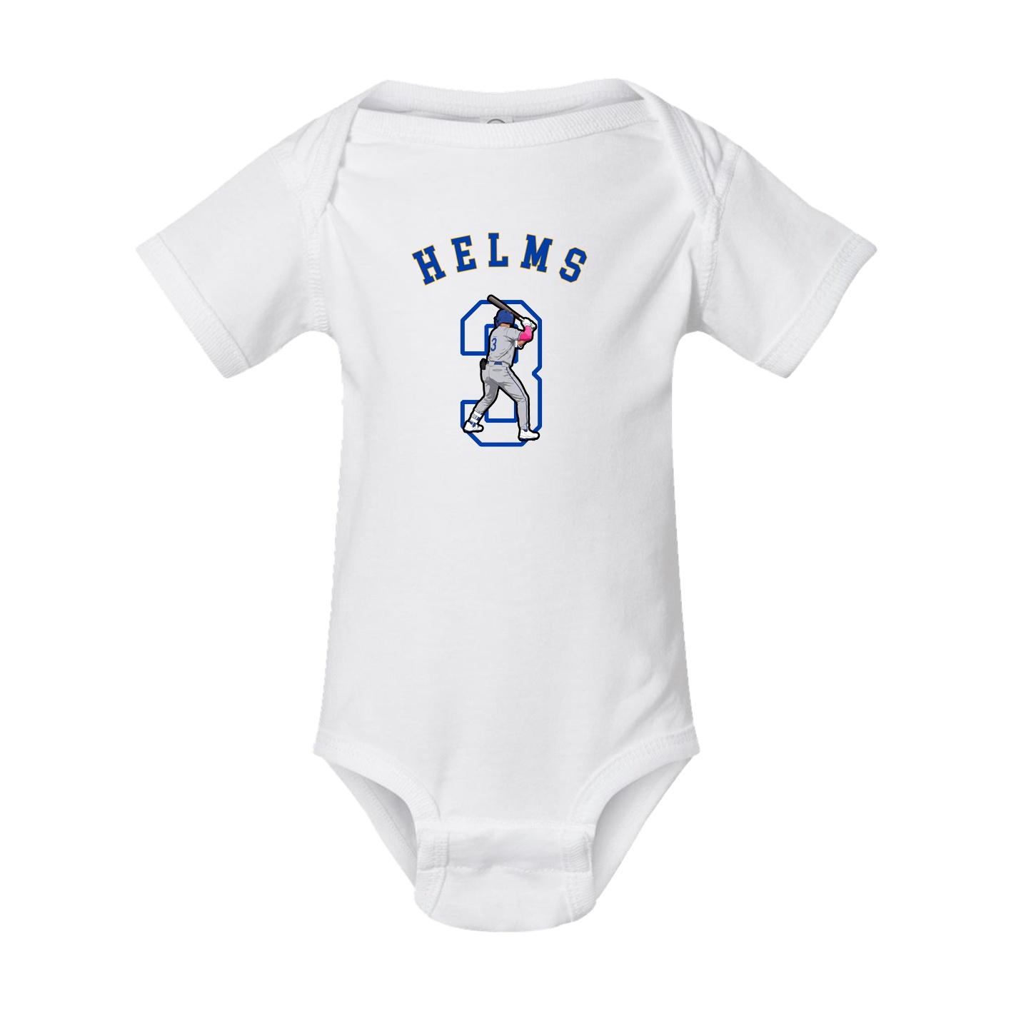 Baby Onesie — Shirsey Arch in White