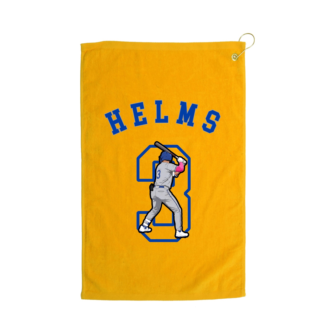 Golf Towel — Shirsey Arch in Gold